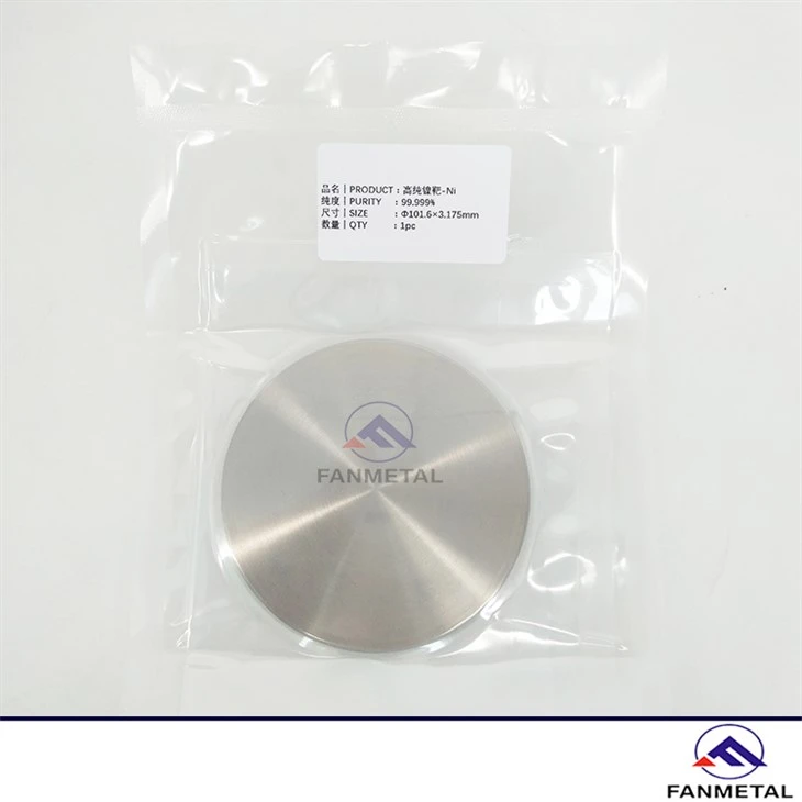 High Purity Nickel Sputtering Target